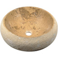 Classic Cream Marble Vessel Sink P5524