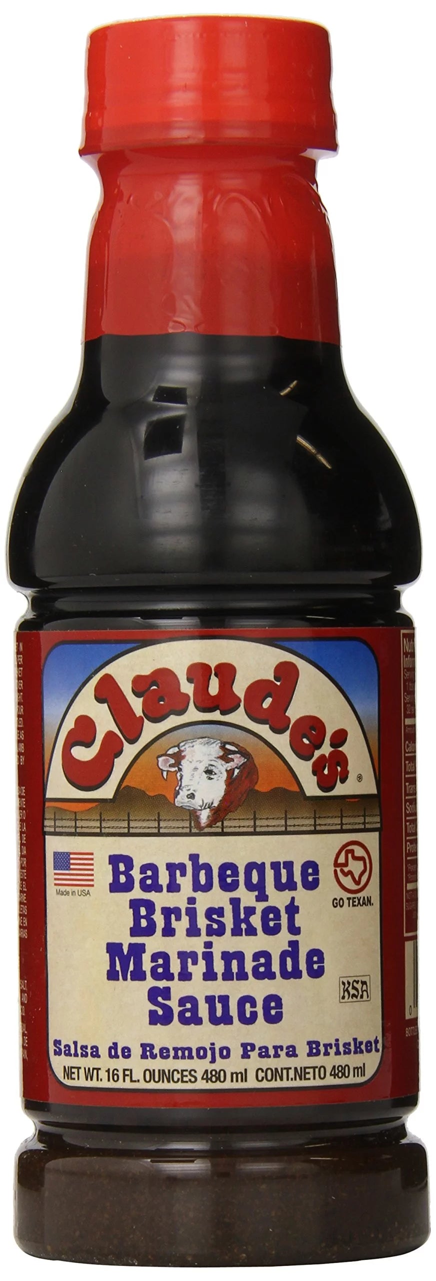 16-Ounce BBQ Brisket Marinade Sauce (Pack of 6) Y52566