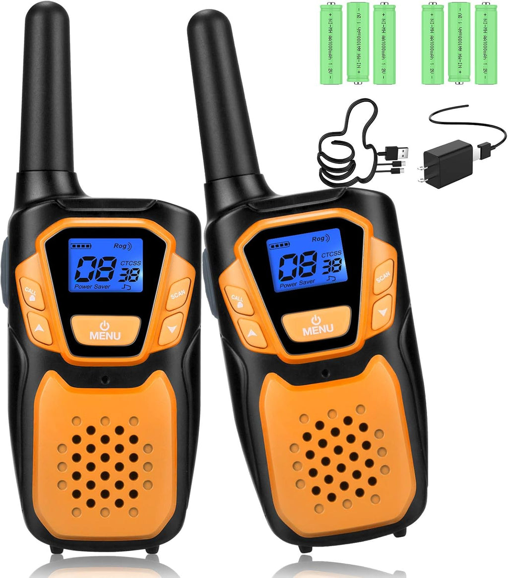 Rechargeable 4 Pack Long Range Two Way Radio U283041