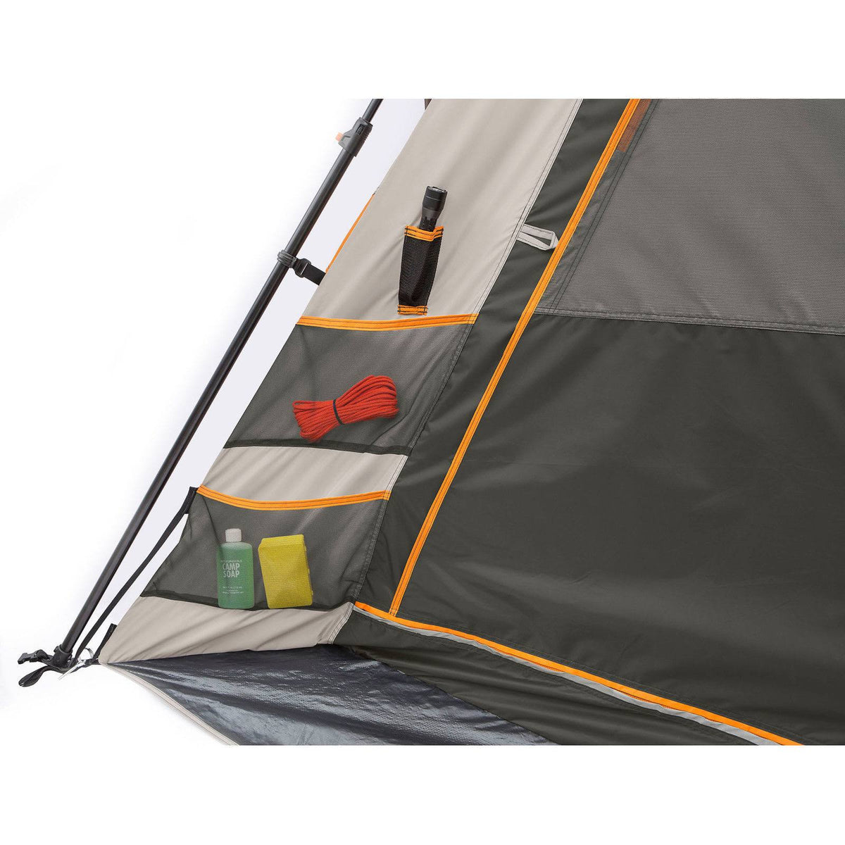 11 x 9 Instant Cabin Tent, Sleeps 6, Gray N972