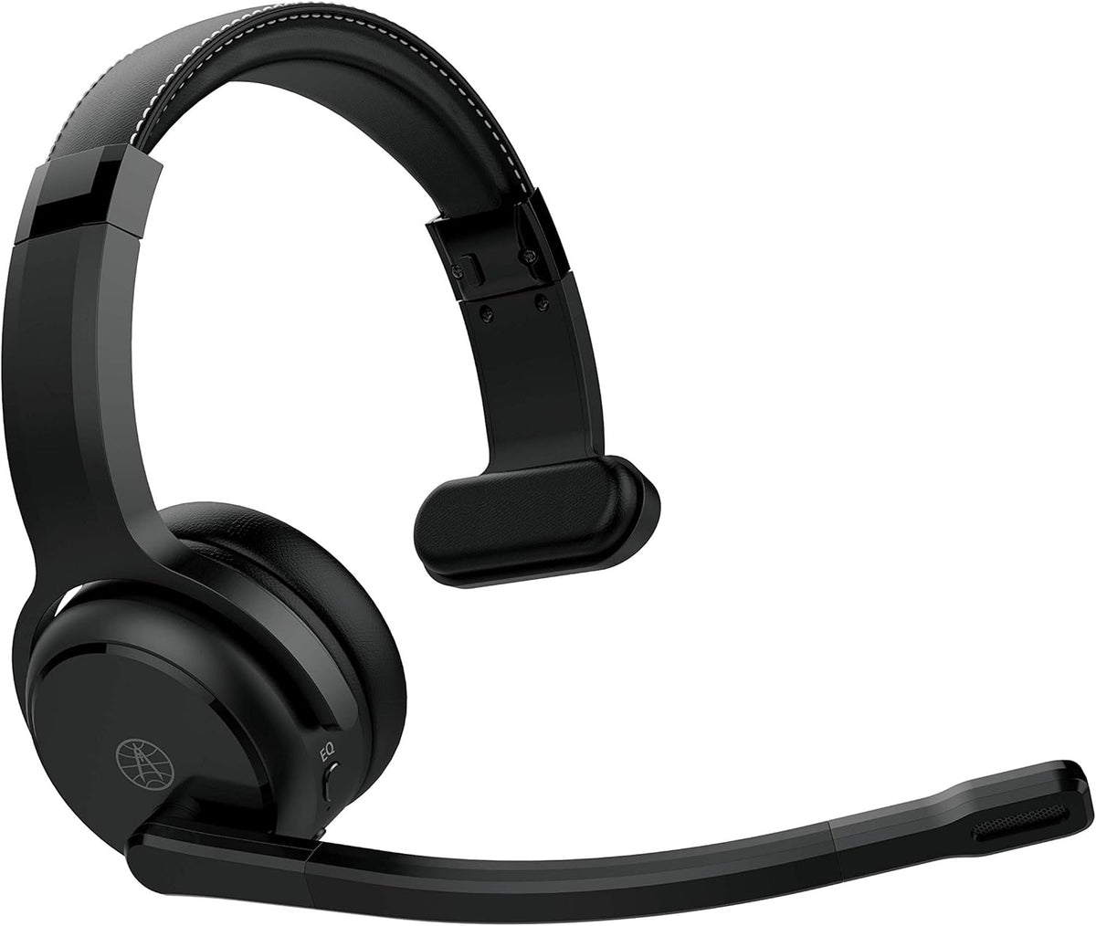 Black 2-in-1 Wireless Headset with Noise Cancellation L150