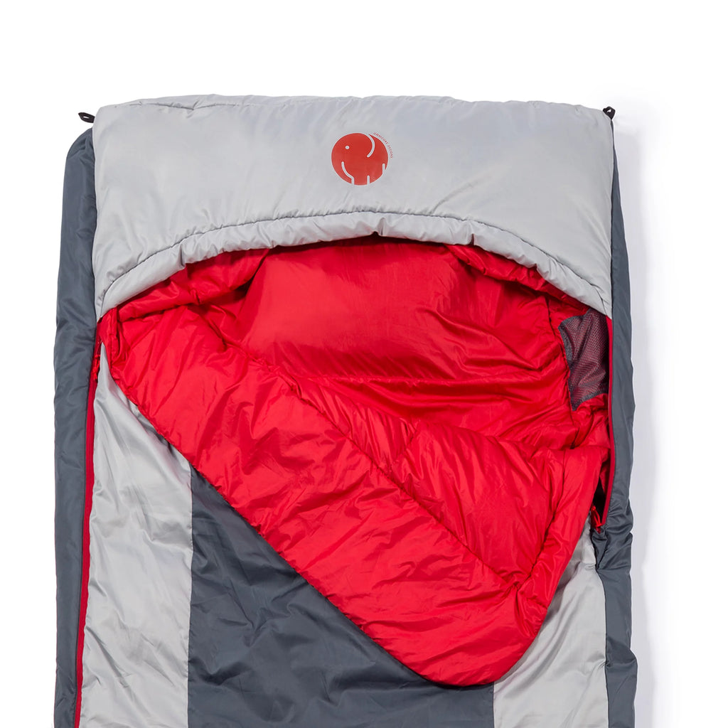 Multi-Down Hooded Mummy Sleeping Bag B858