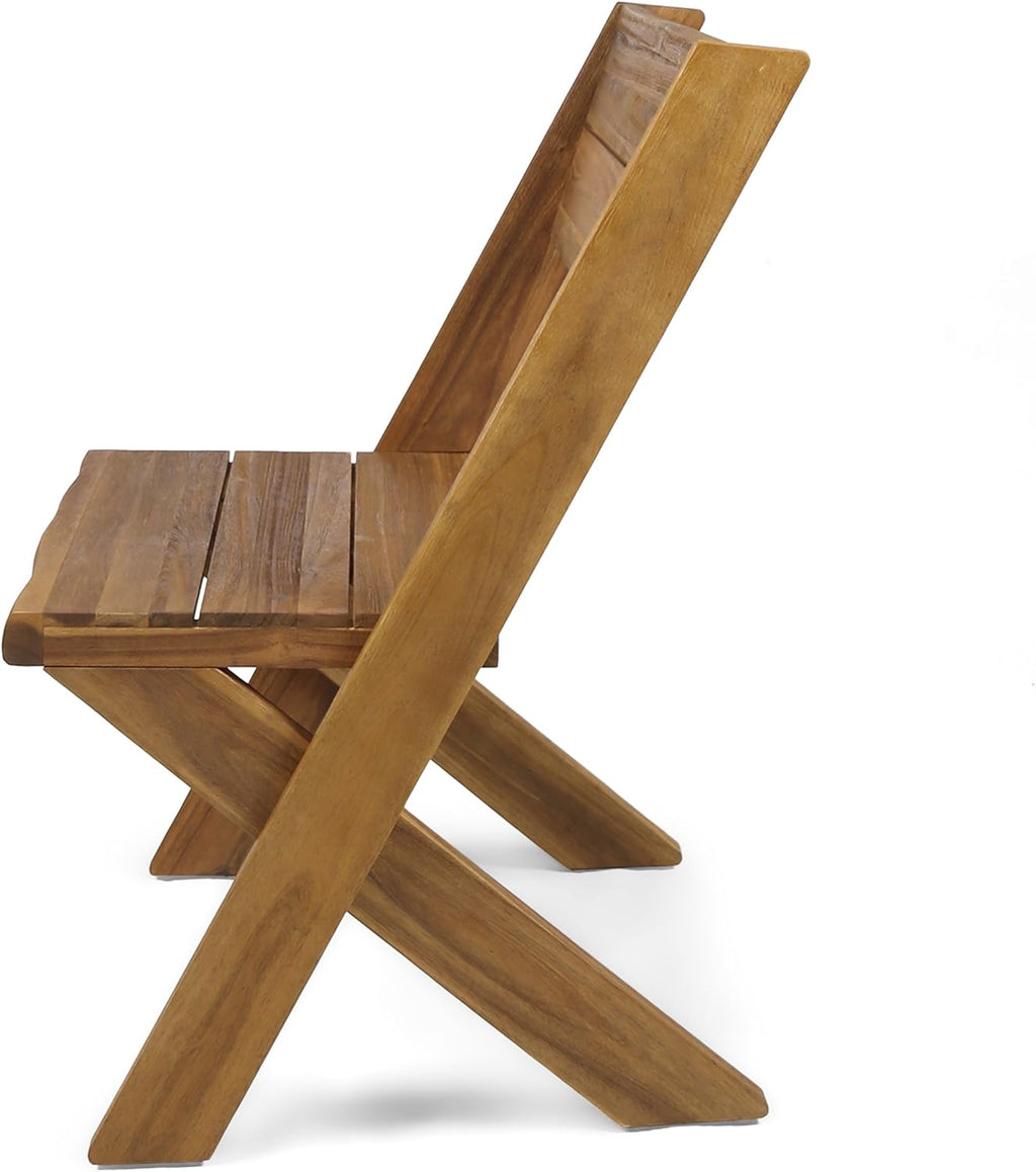 Acacia Wood Chairs Set of 2 V868899
