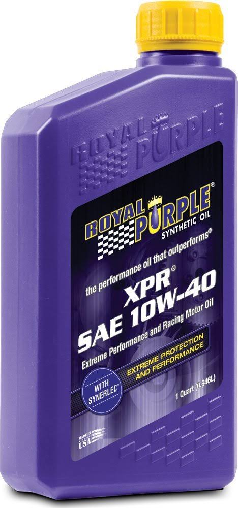 10W-40 Synthetic Racing Motor Oil 1 qt Case of 12 H4740