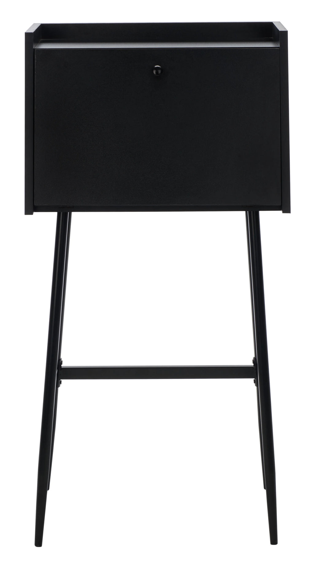 Black Modern Secretary Writing Desk P418907