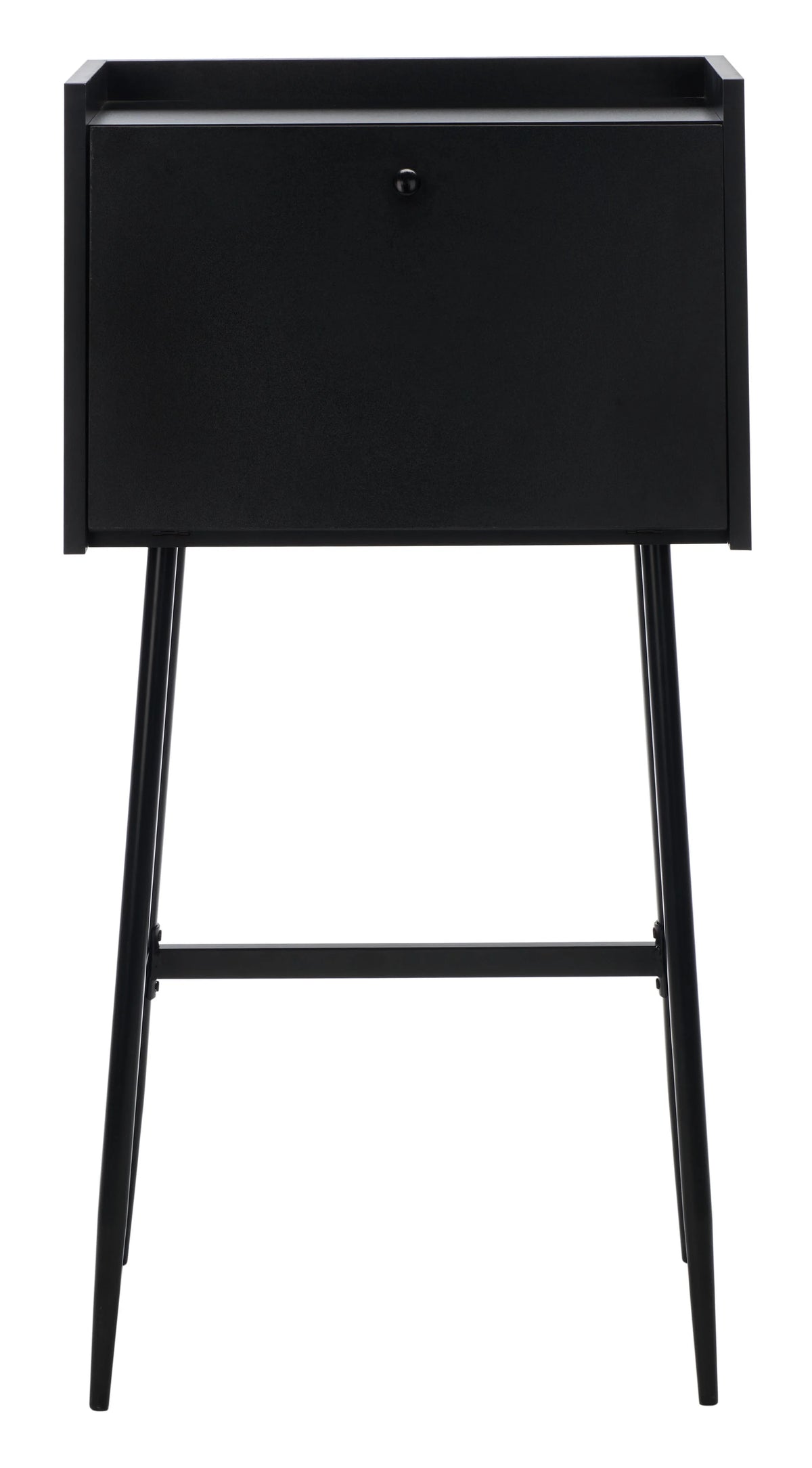 Black Modern Secretary Writing Desk P418907