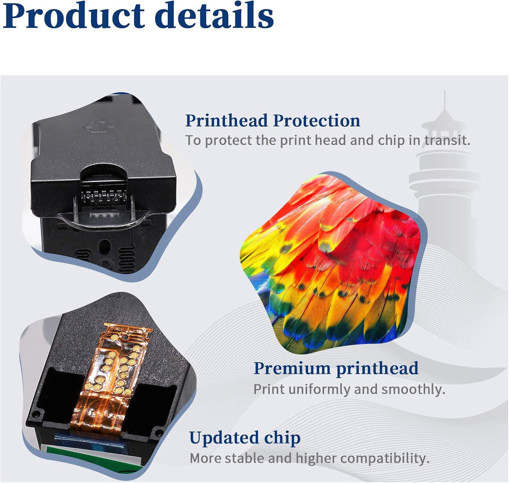 Black Ink Cartridge 3 Pack T804