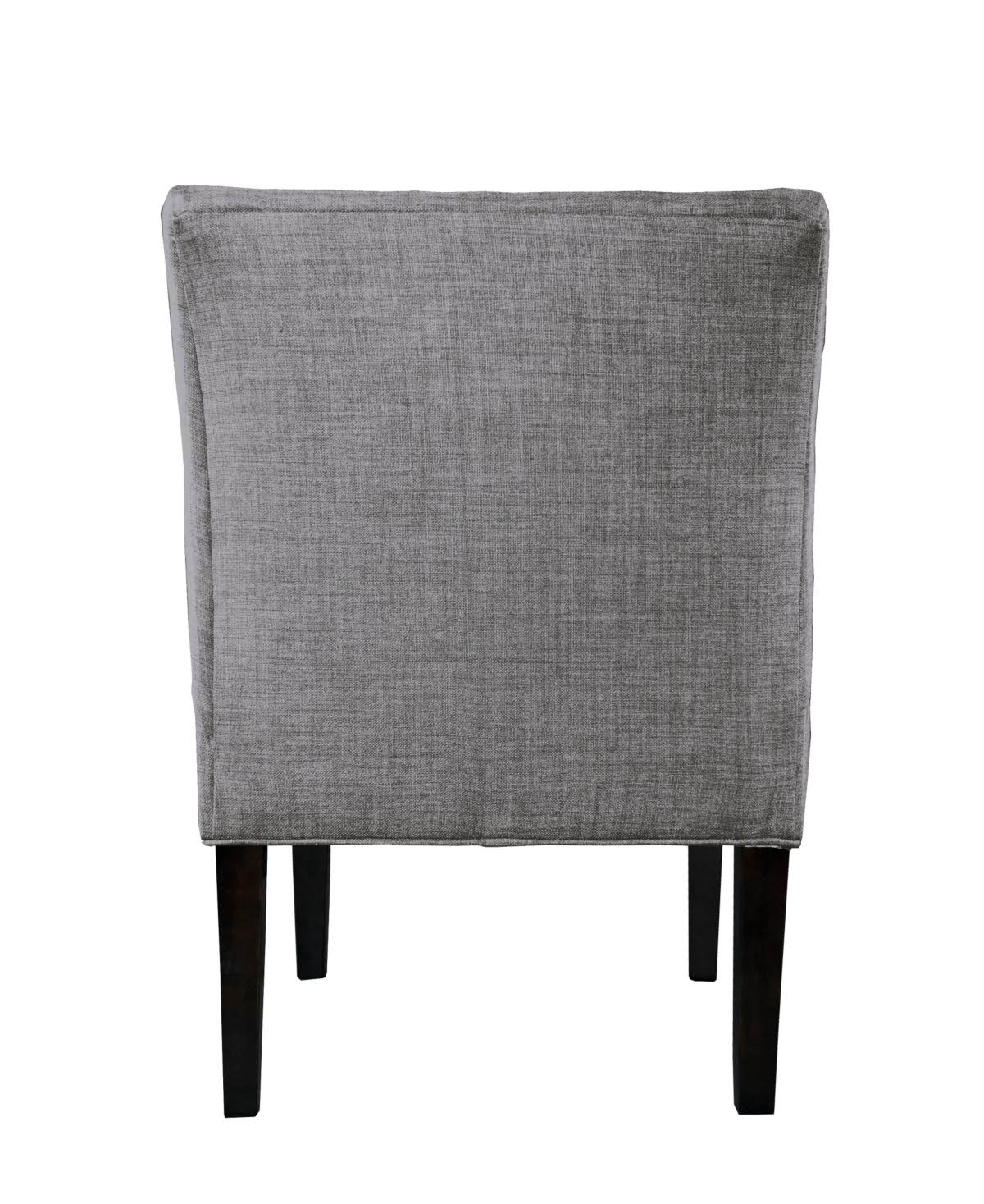 Grey Button Tufted Accent Chair L2000