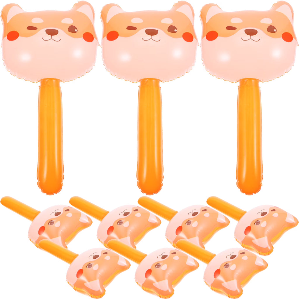 10pcs Inflatable Hammer Toys with Bell W61369