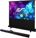 84-inch 16:9 Manual Floor Pull Up Projector Screen with Carrying Bag T177