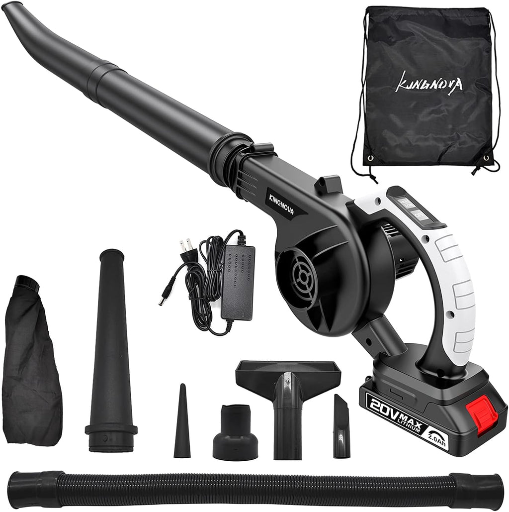 Cordless Leaf Blower 2 in 1 Vacuum Cleaner E946928