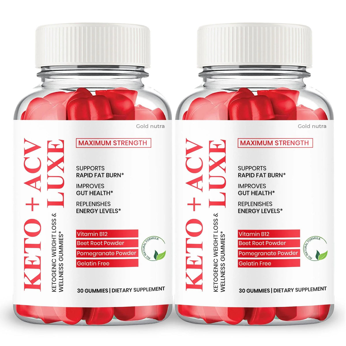 ACV Gummies 2 Pack V8030