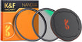 55mm Circular Polarizing Filter Kit with Adapter Ring and Lens Cap T17080