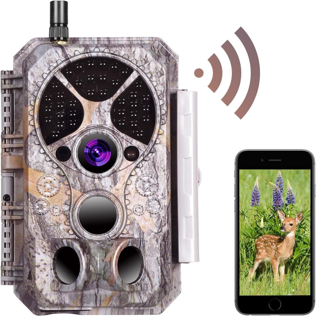 Wireless 32MP 1296P Trail Camera with Night Vision F72721