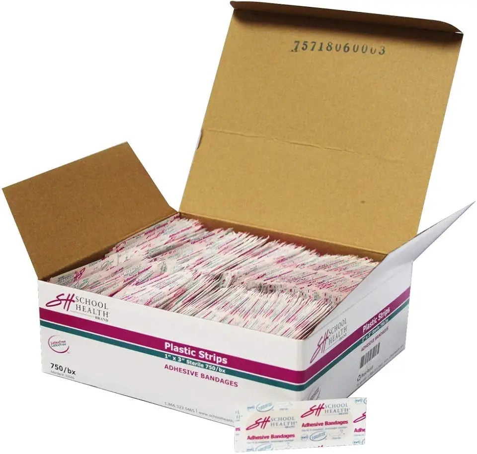 Adhesive Bandages 1" x 3" Plastic R910536