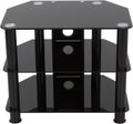 Black Glass TV Stand W797
