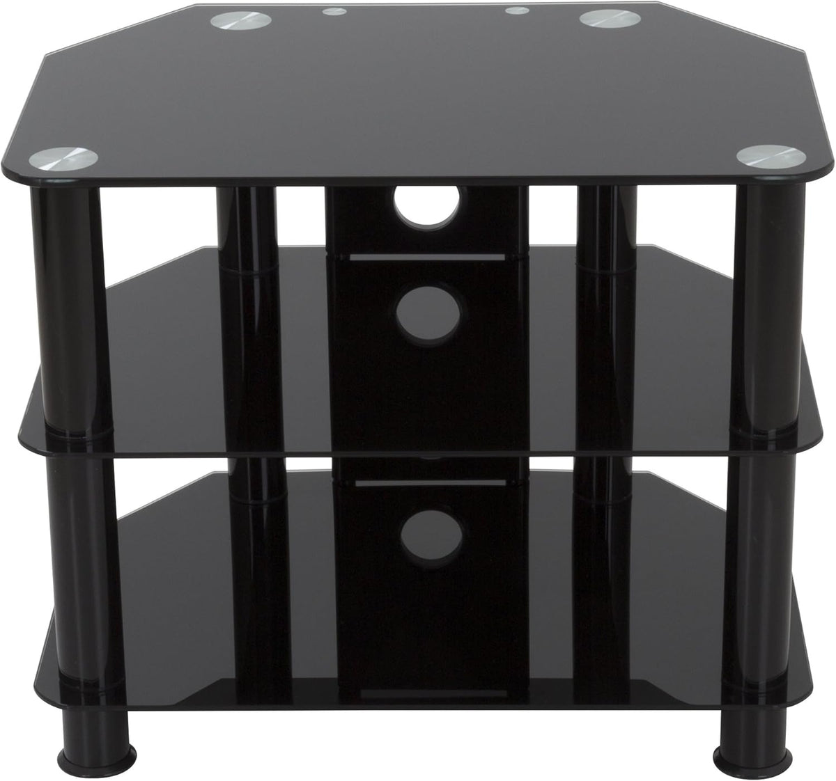 Black Glass TV Stand W797