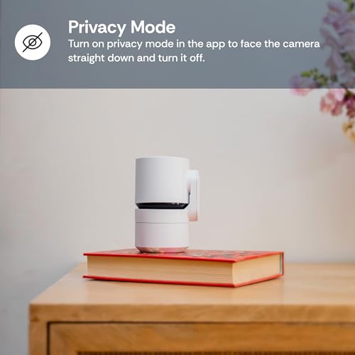 White Wi-Fi Camera with Night Vision and Two Way Audio O737