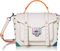 Optic White Medium Top-Handle Satchel Q10884