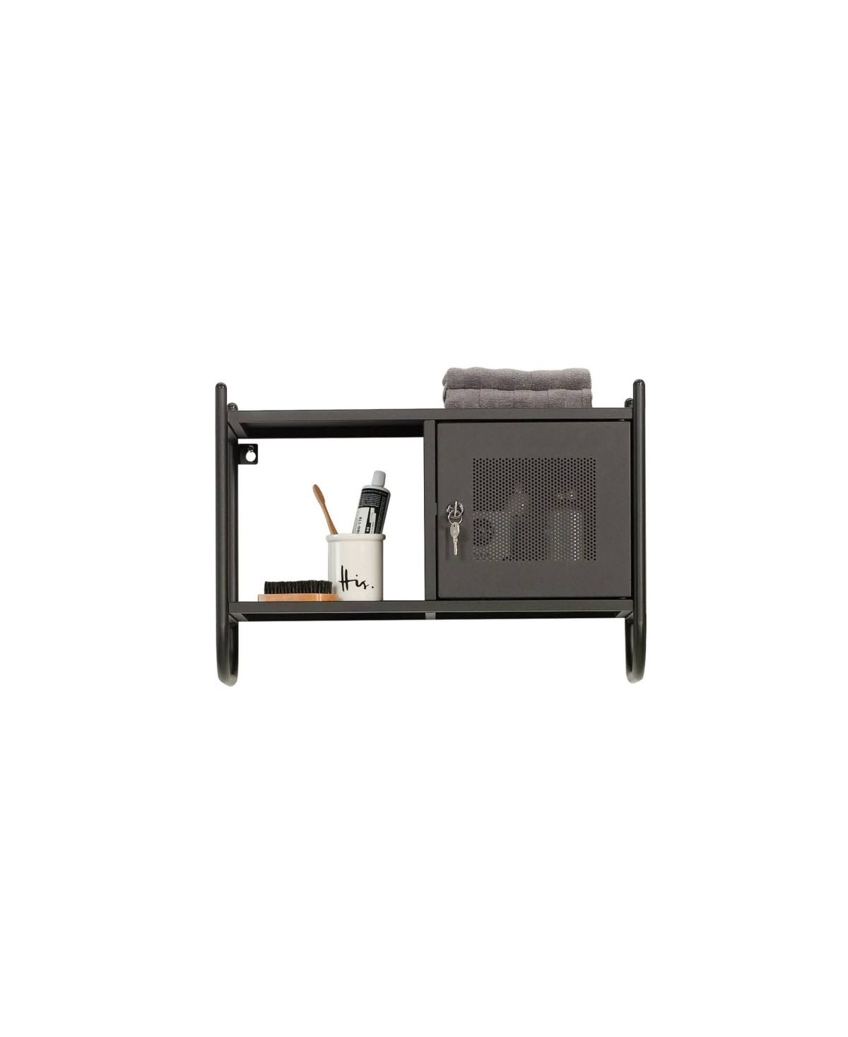 Black Wall Cabinet N542