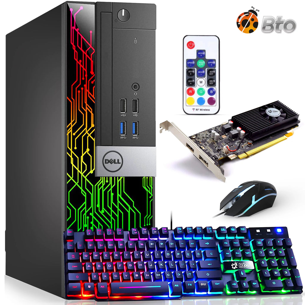 Restored Gaming Desktop PC, Intel Core i7, 16GB DDR4 Ram, 256GB SSD + 1TB HDD L6767