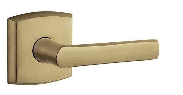 Satin Brass Soho Lever Half Pair LH X576059