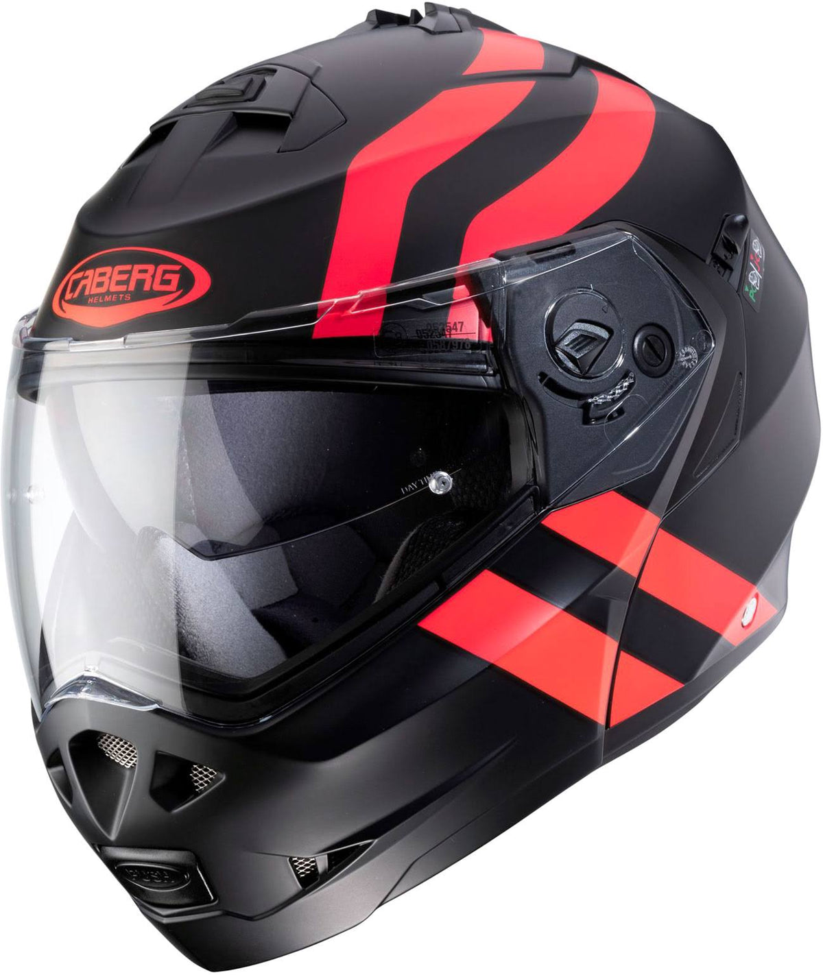 Black Red Size L Helmet K452