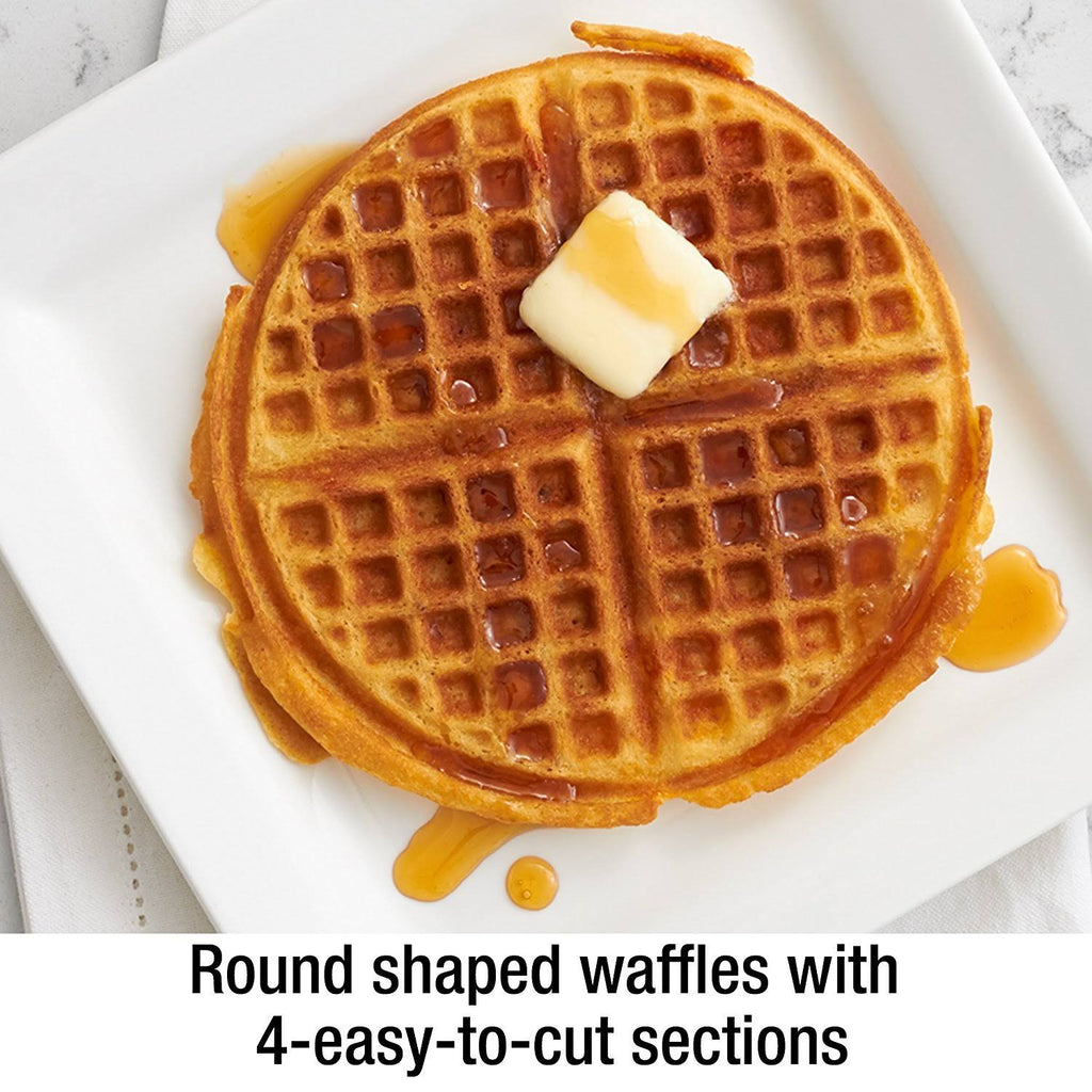 Stainless Steel Round Waffle Maker with 7 Browning D48940