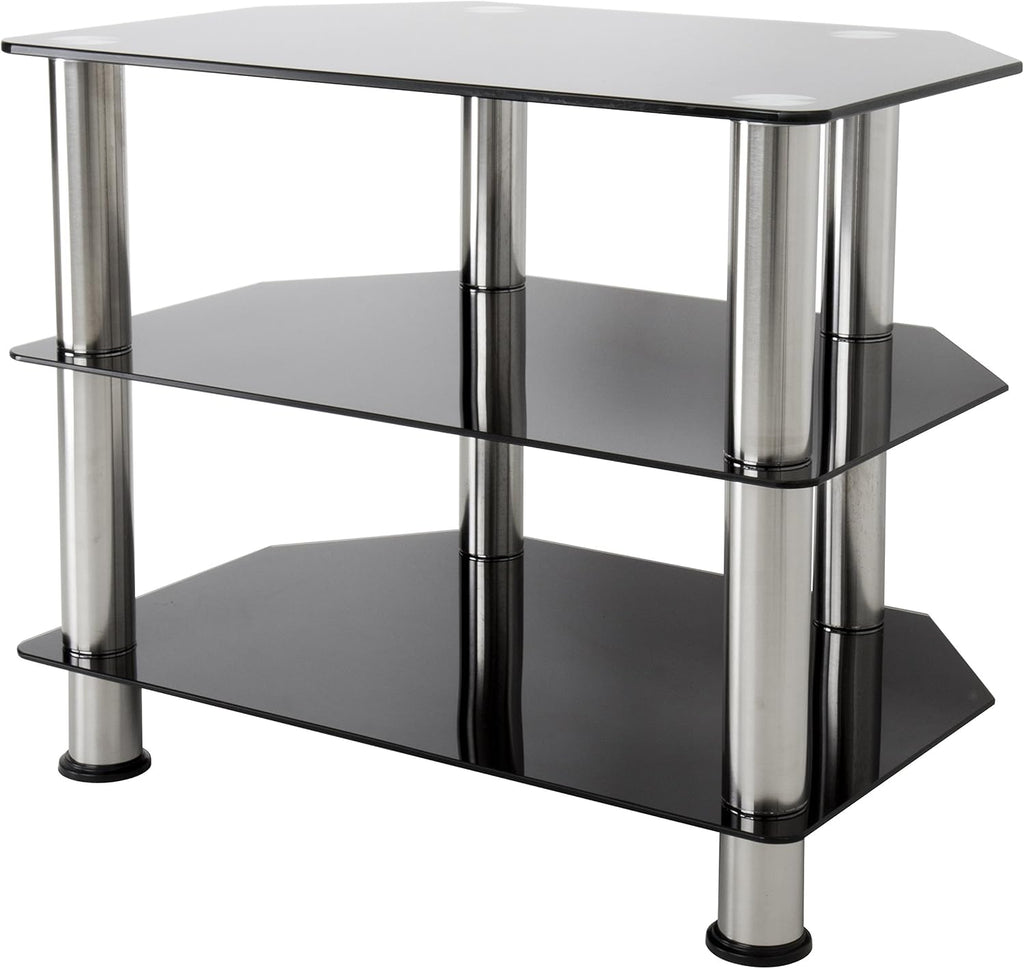 Black Glass TV Stand W797