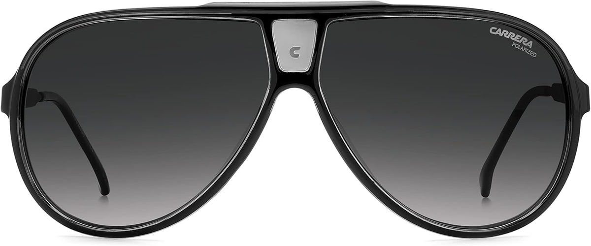 Polarized Grey Shaded Pilot Sunglasses 63 H115