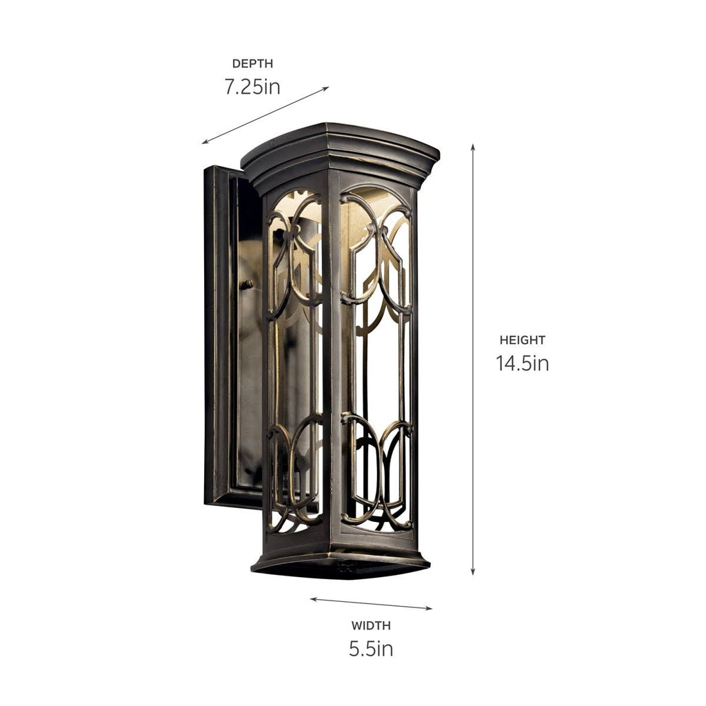 LED Outdoor Wall Mount D581