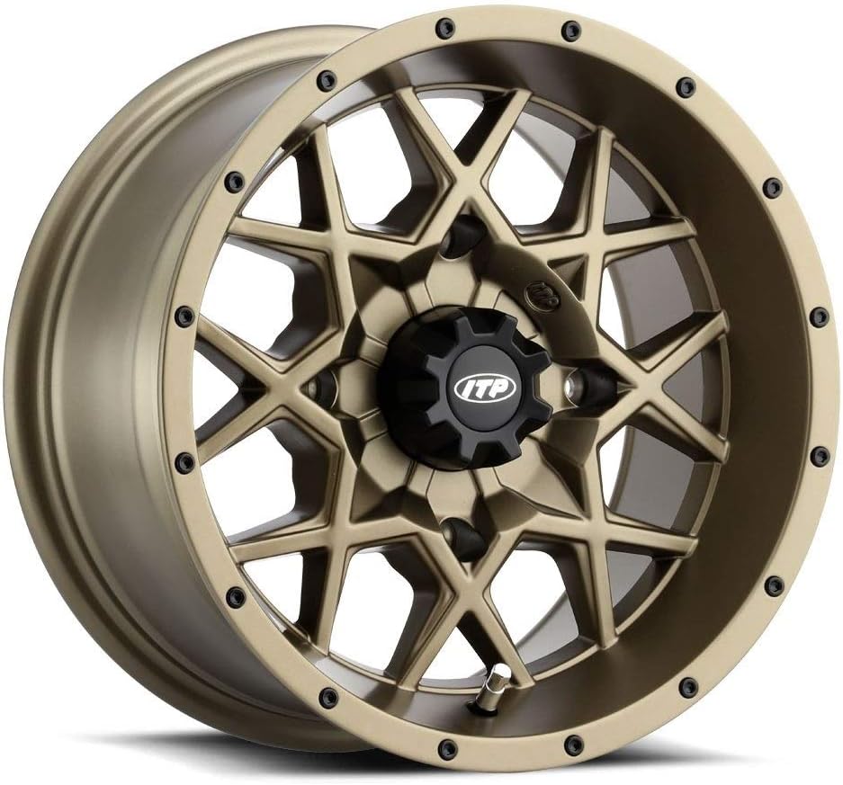 Bronze 14 Wheels 30 Tires 4x156 Bolt Pattern 12mmx1.5 Lug Kit R1524