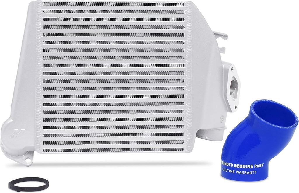 Top-Mount Intercooler Kit Silver Cooler Black Hose F380