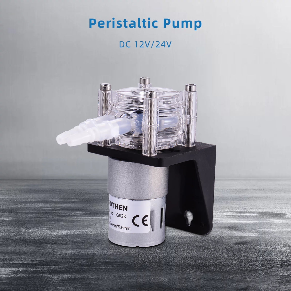 DC 12V Peristaltic Pump with Silicone Tubing Y170