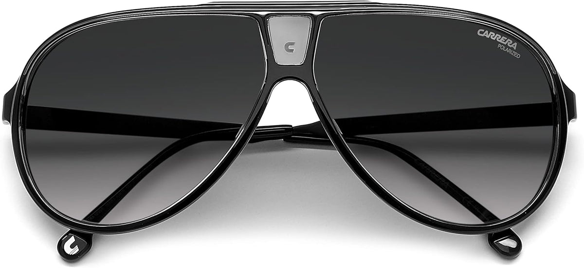Polarized Grey Shaded Pilot Sunglasses 63 H115