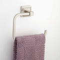 Brushed Nickel Towel Ring W20185