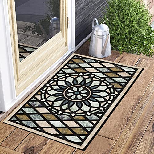 17x 30 Inch Non Slip Rubber Back Door Mat X22014