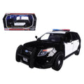 Black and White 1/24 Diecast Model Car J136