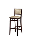Jute Pad Back Folding Bar Stool G39419