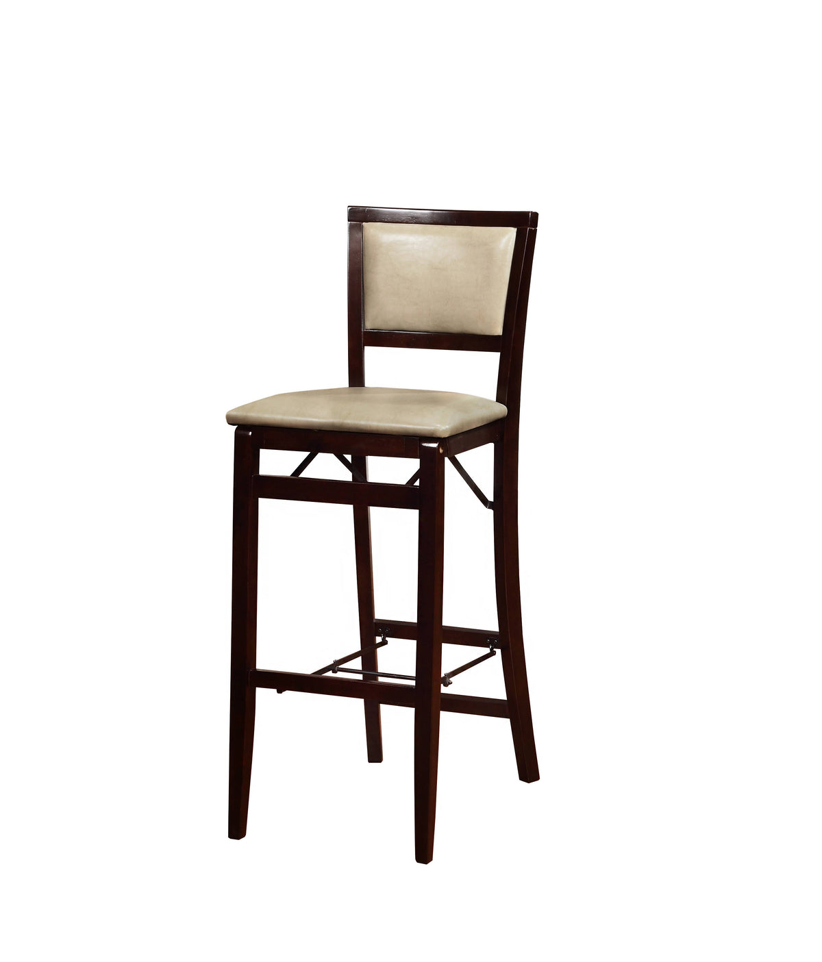 Jute Pad Back Folding Bar Stool G39419
