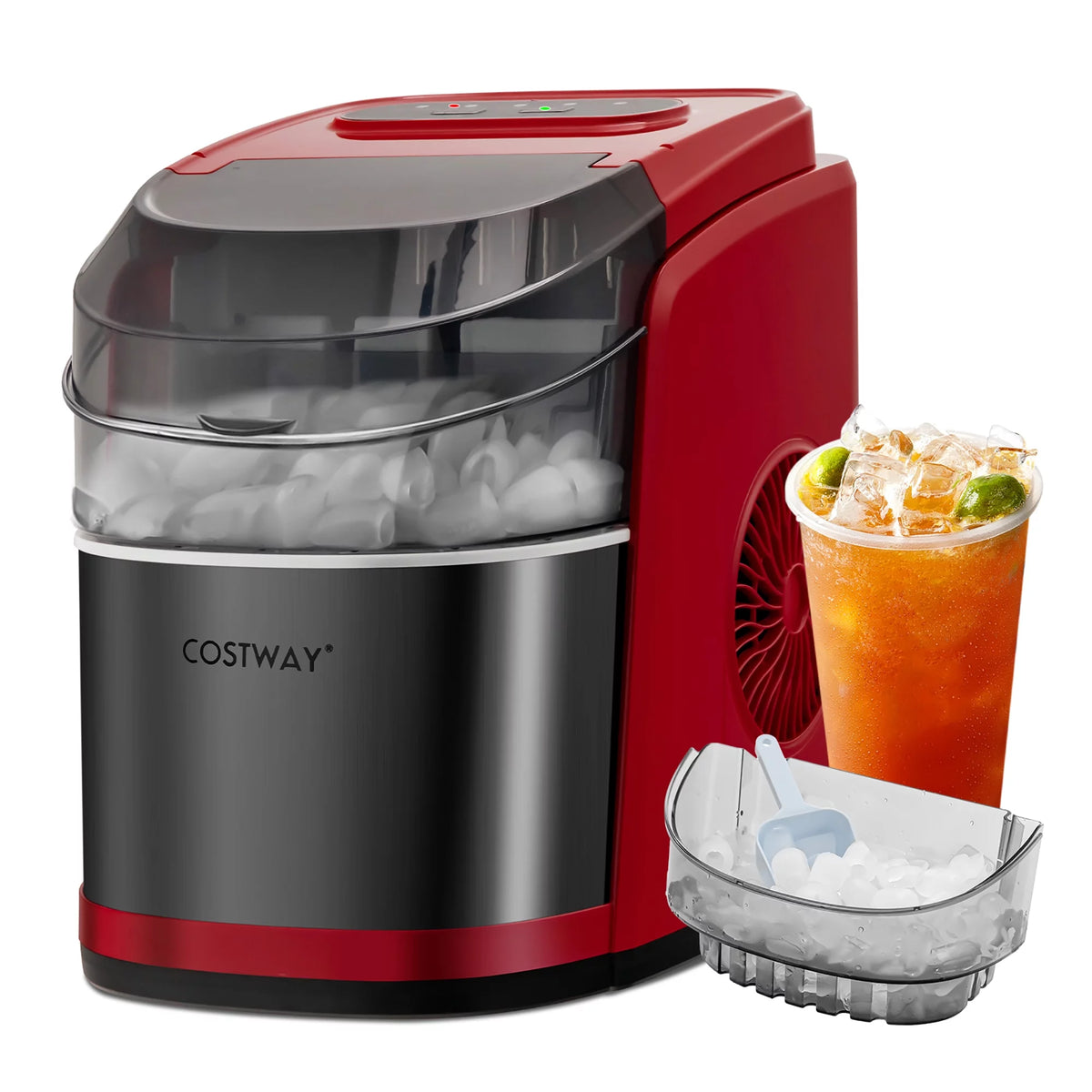 Countertop Ice Maker Self-Cleaning Black W172283