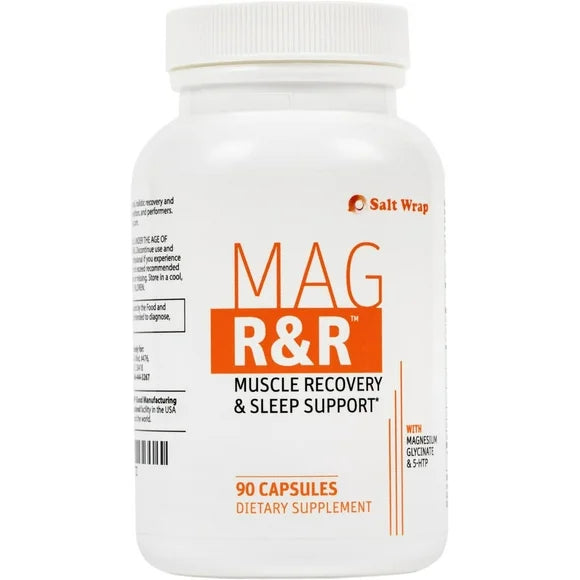 Magnesium Glycinate Muscle Relaxation Supplement 90 Capsules W62331