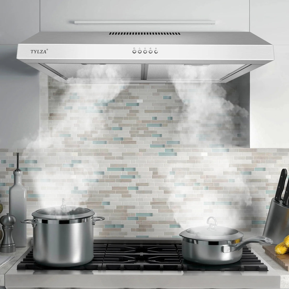 600 CFM Stainless Steel Under Cabinet Range Hood N602