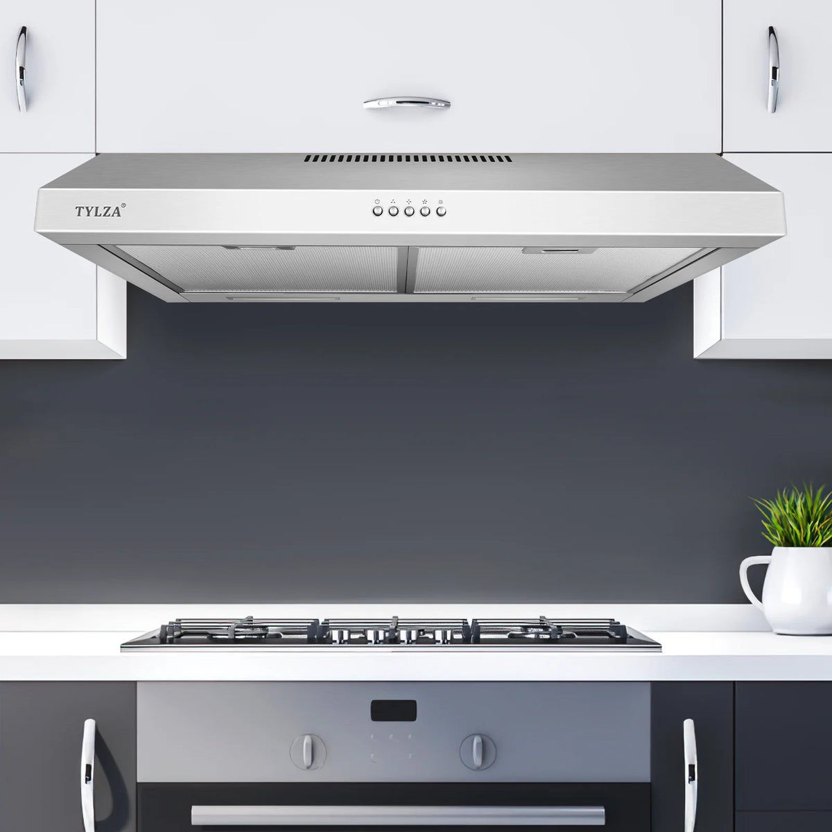 600 CFM Stainless Steel Under Cabinet Range Hood N602