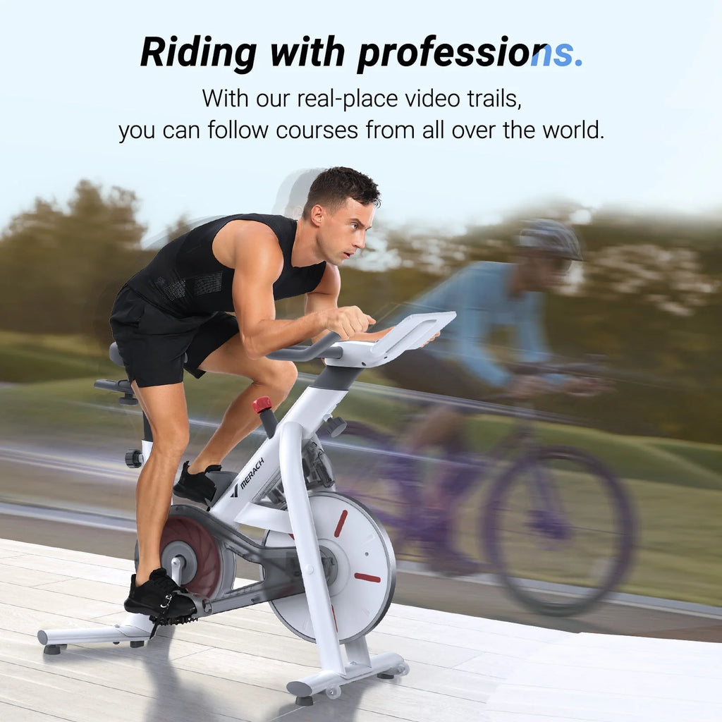 Stationary Exercise Bike Magnetic Bluetooth D9148