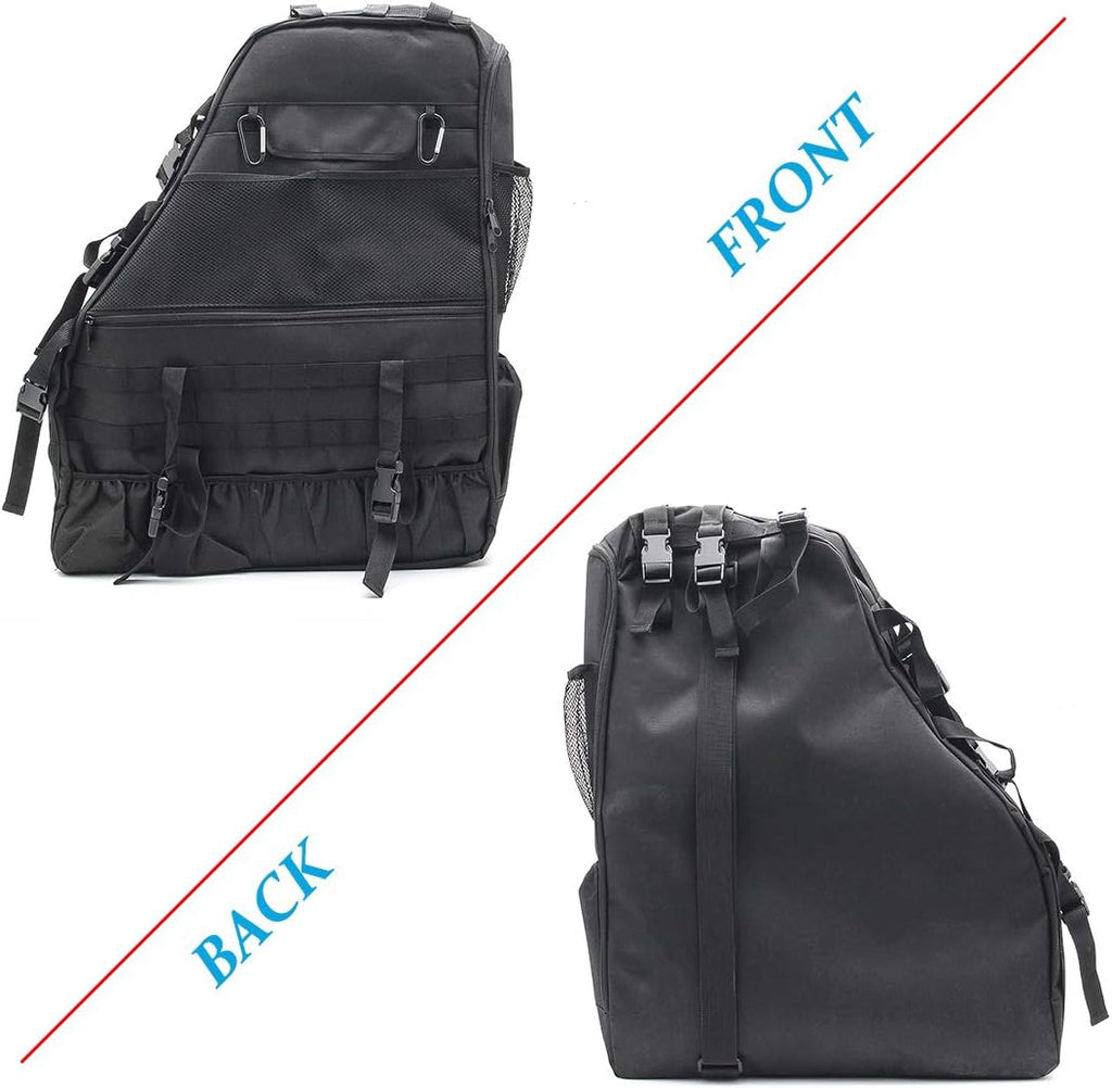 Roll Bar Storage Bag Multi-Pockets Saddle Bag Organizer W73783
