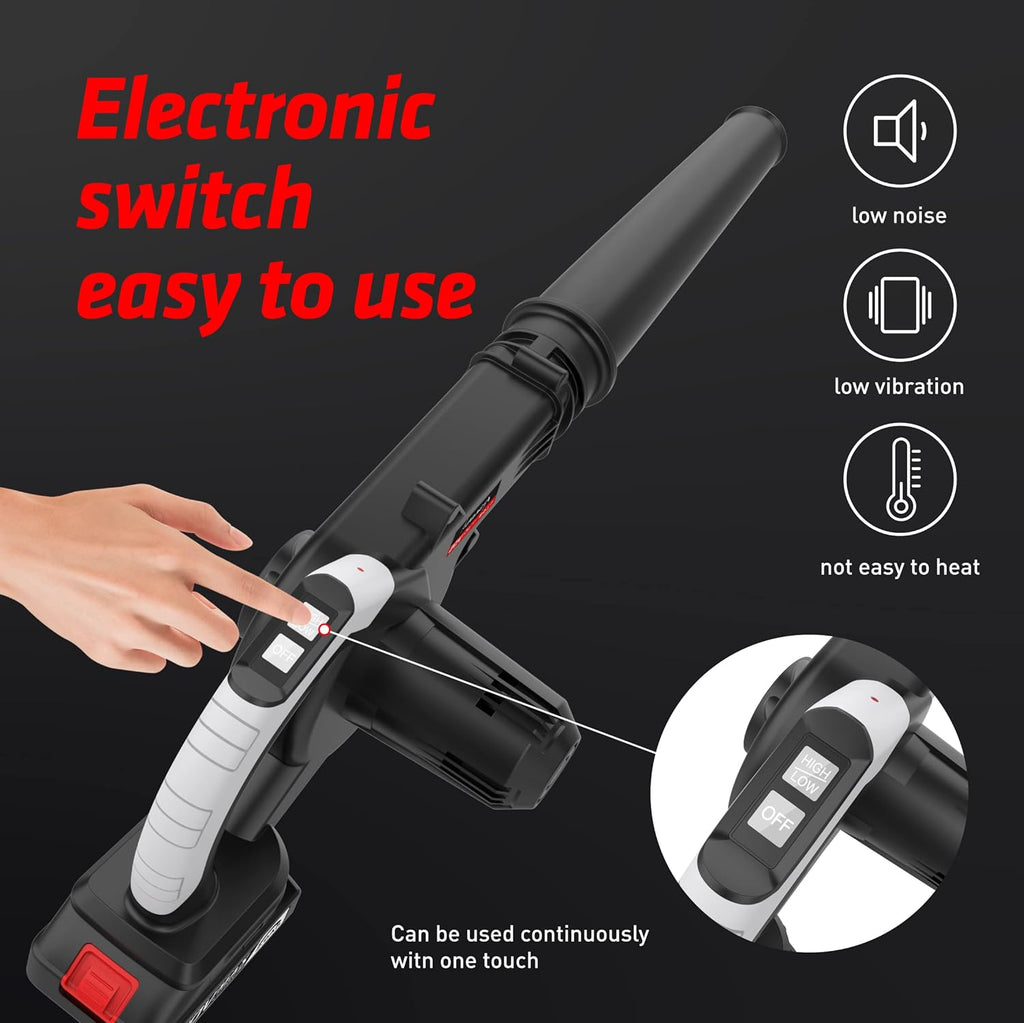 Cordless Leaf Blower 2 in 1 Vacuum Cleaner E946928