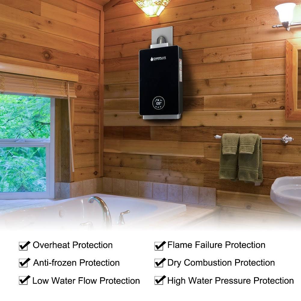 12L 3.18 GPM Indoor Tankless Natural Gas Water Heater T2417