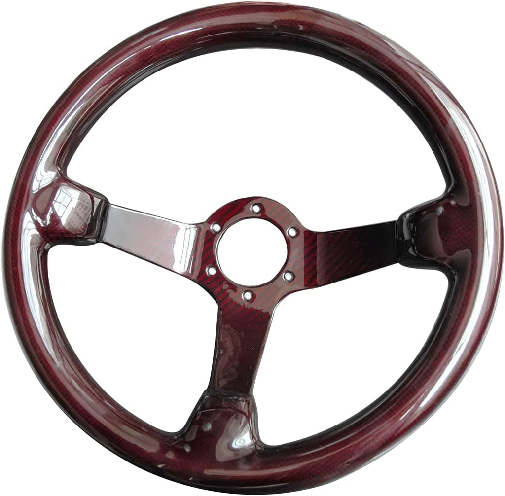 Carbon Fiber Racing Steering Wheel 340mm Diameter V9723