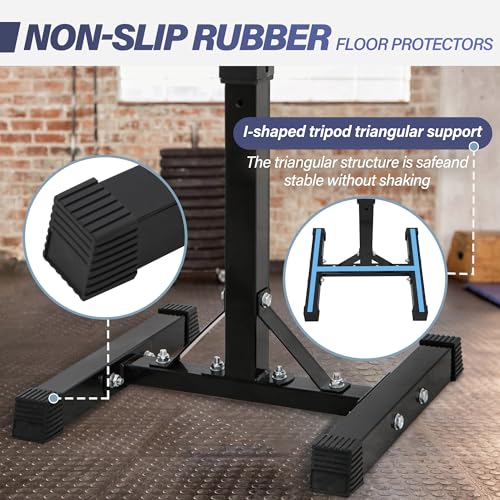 Adjustable Steel Squat Rack Pair 41"-66" N992
